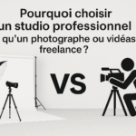 Pourquoi choisir un studio photo professionnel plutôt qu’un photographe ou vidéaste freelance ?
